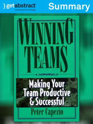 cover image of Winning Teams (Summary)